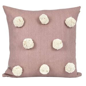 Pink pom Pom cover